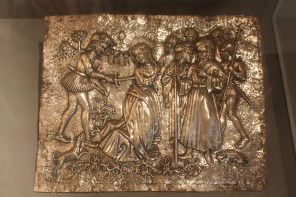 칼케돈의 성녀 에우페미아의 순교_photo by Lameiro_in the Museum of the Cathedral of San Martino in Ourense_Spain.jpg